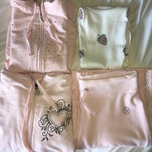 4 piece Christine Alexander set light pink